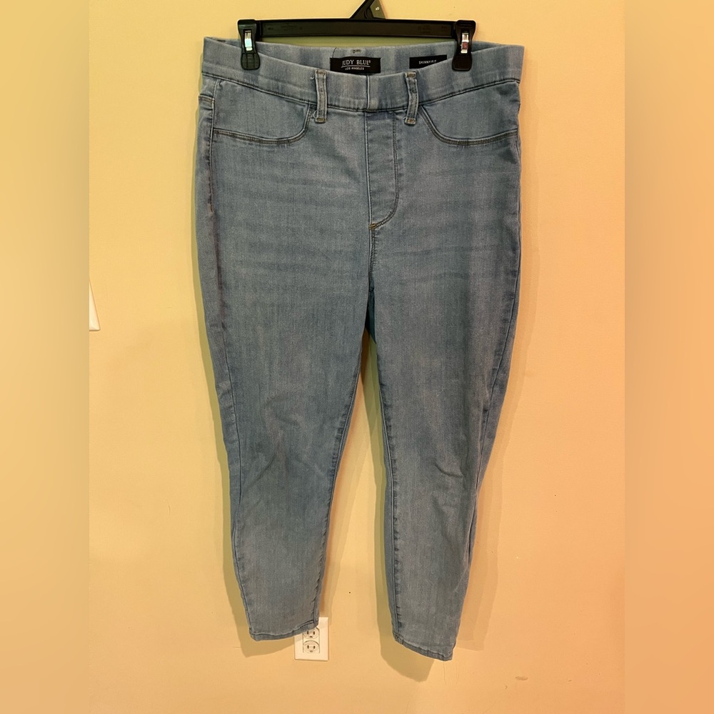 Judy Blue skinny pull on jeans - EUC
